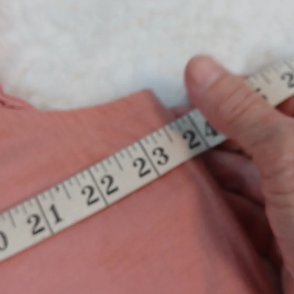 french laundry woman's chochet orange tie front crop top  xl - Picture 4 of 6